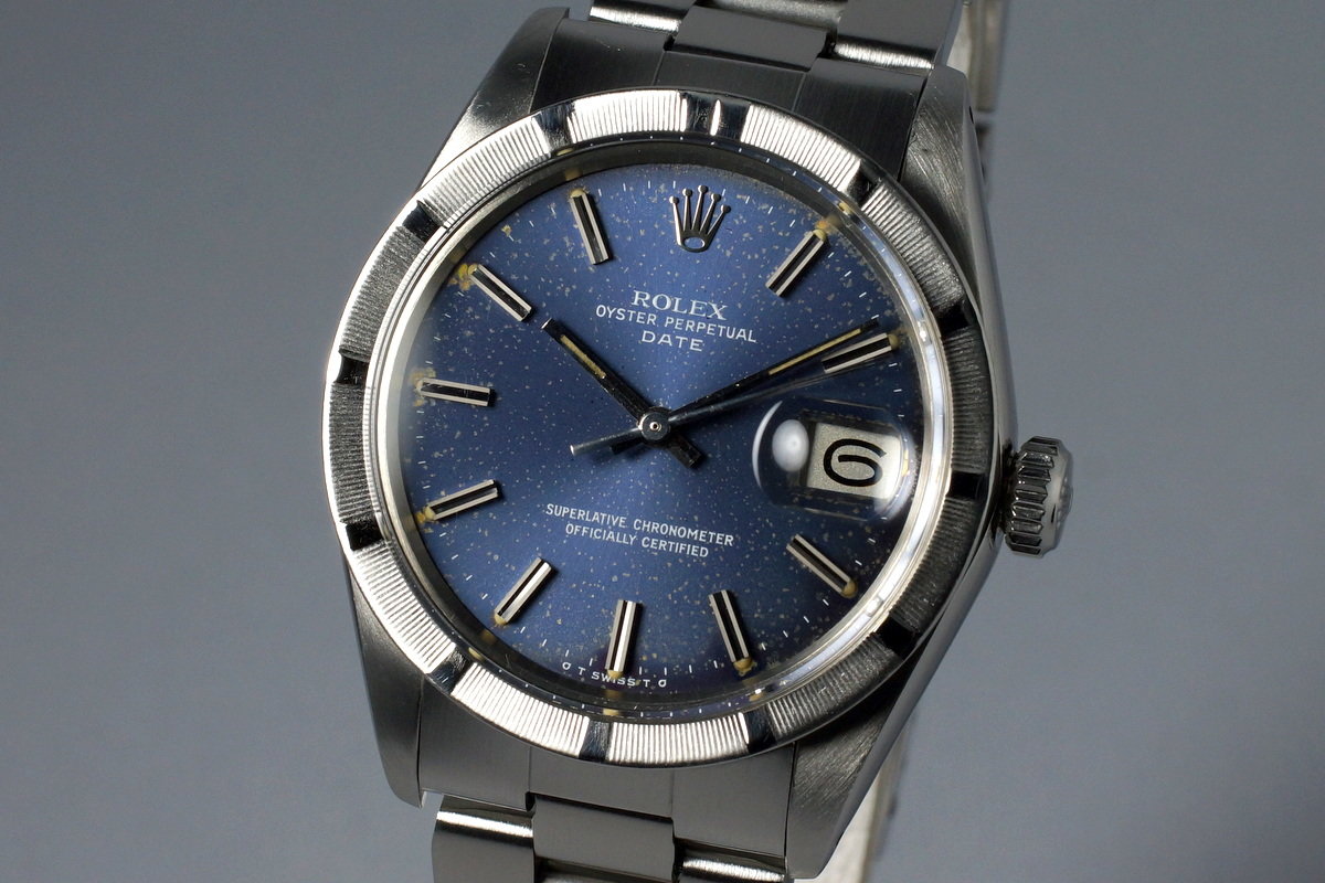 rolex 1501 blue dial