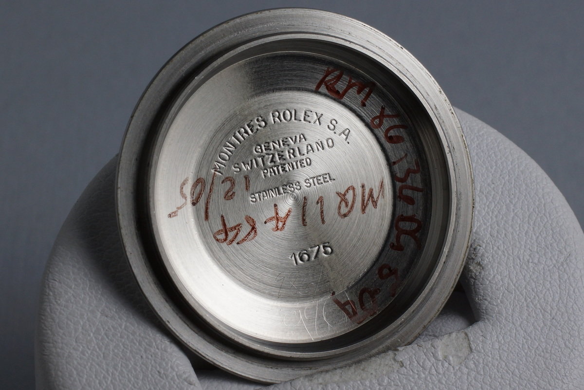 rolex 1675 service dial