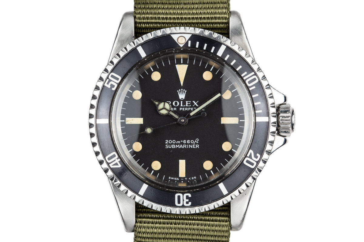 1967 Rolex Submariner 5513 with Meters First Dial photo, #0