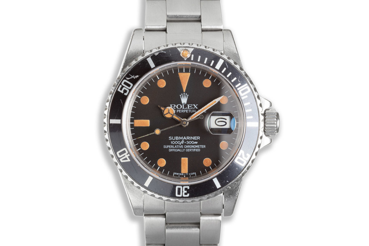 rolex pumpkin dial