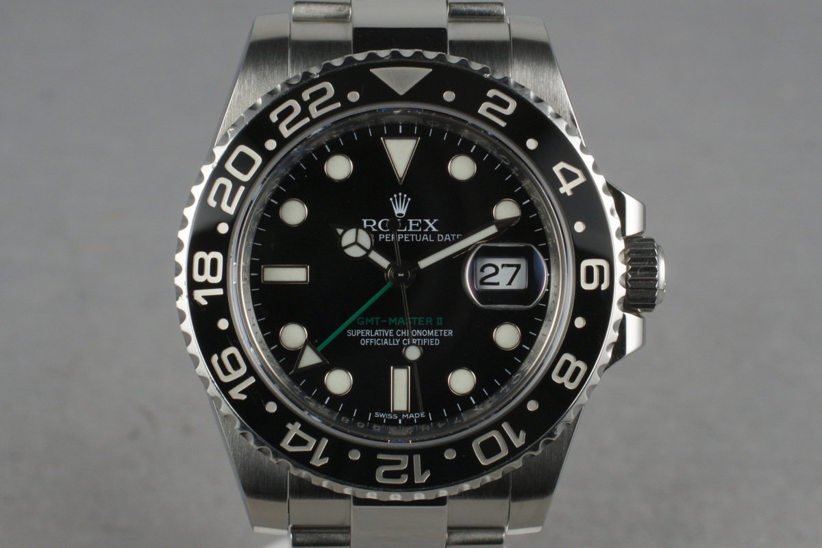 2011 Rolex 116710 GMT-Master II 