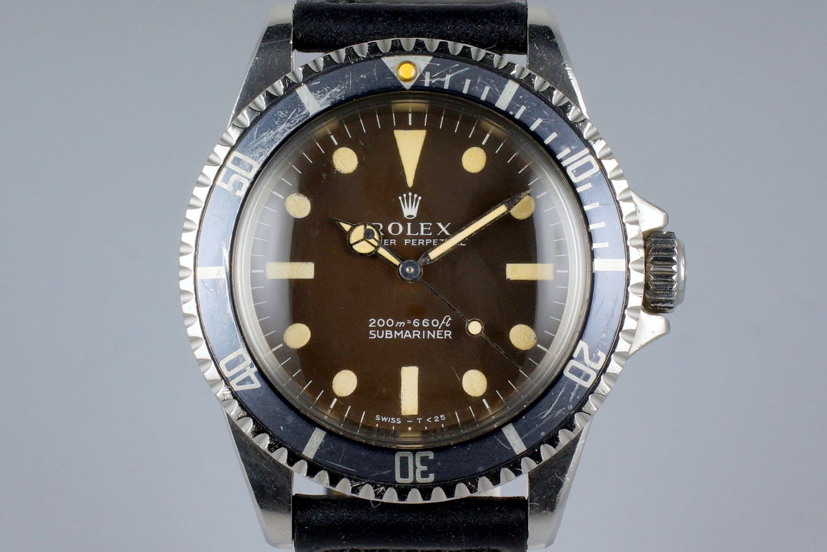 1967 rolex submariner 5513 meters first
