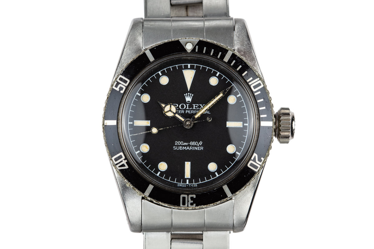 1958 Rolex Submariner 6538 "Big Crown" with Service Dial photo, #0