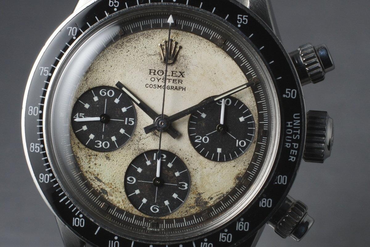 Hq Milton 1970 Vintage Rolex Daytona 6263 Paul Newman With Box And Papers Inventory 3901