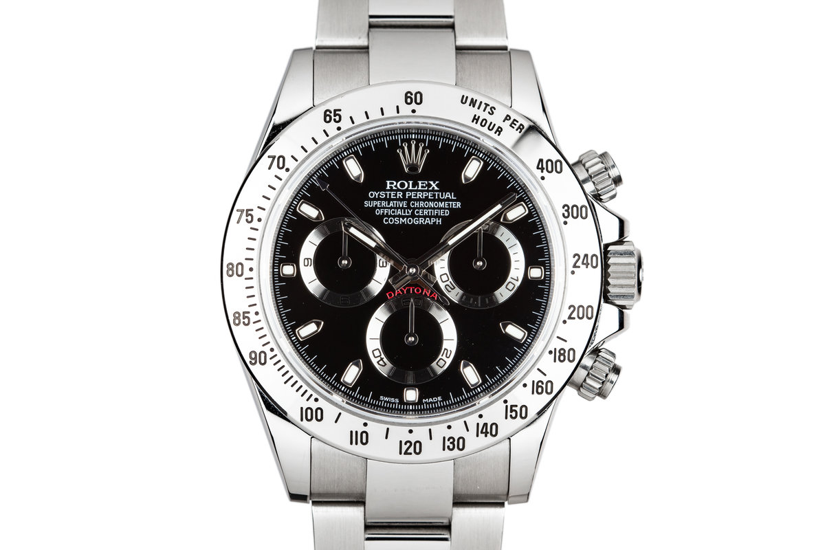 HQ Milton - 2010 Rolex Daytona 116520 Black Dial with Box and Papers,  Inventory #A992