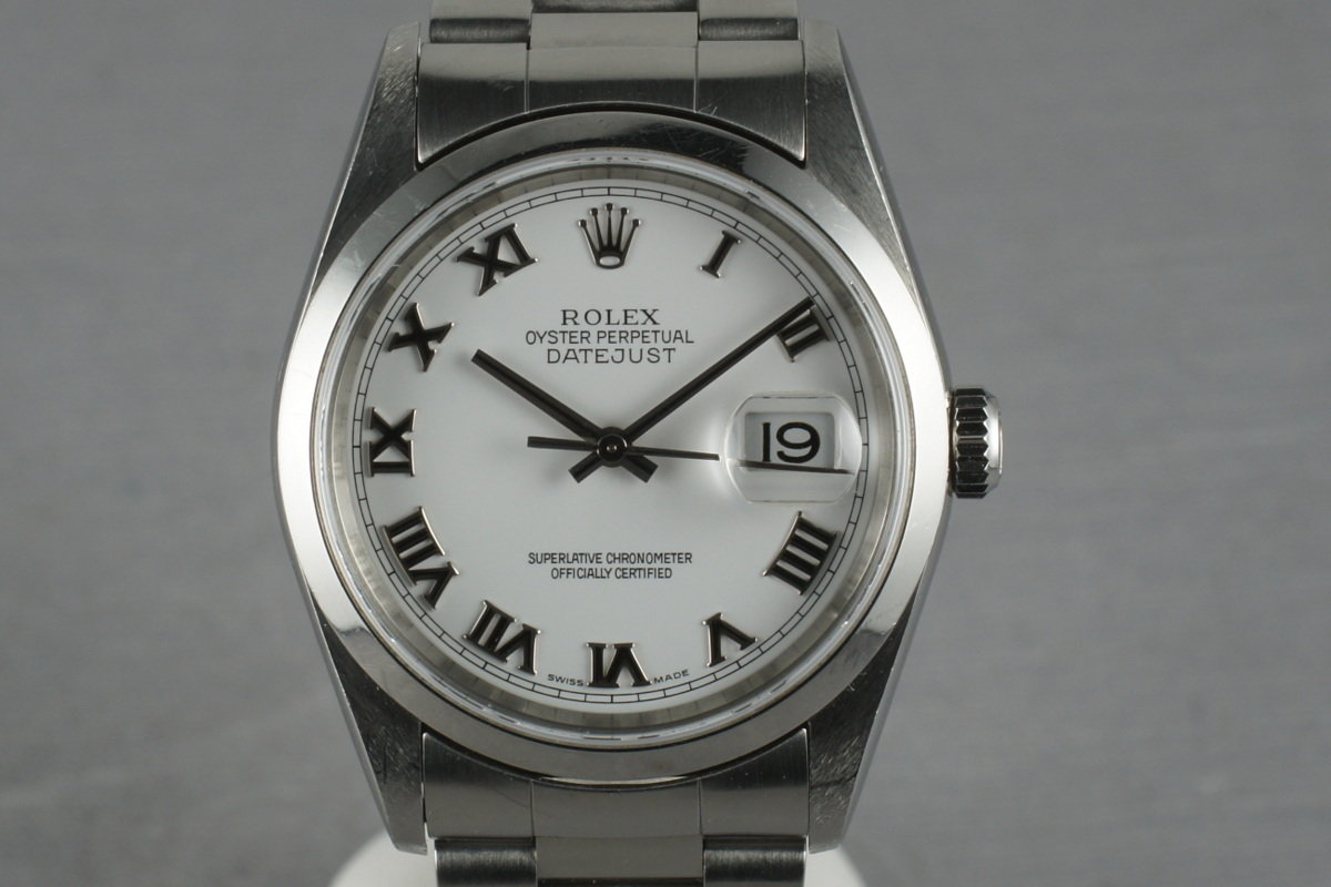 rolex 16200 white dial