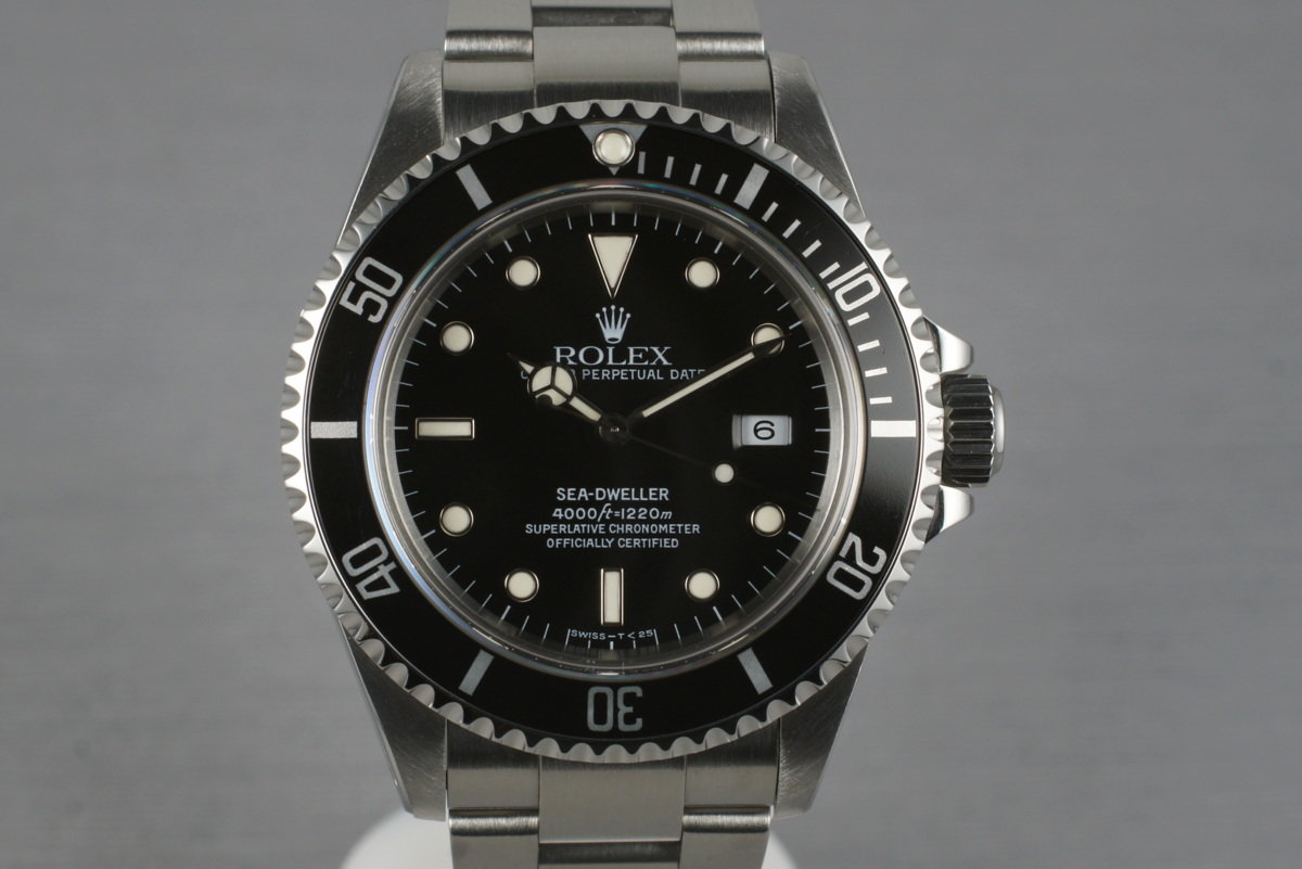 1997 Rolex Sea Dweller 16600, Inventory 