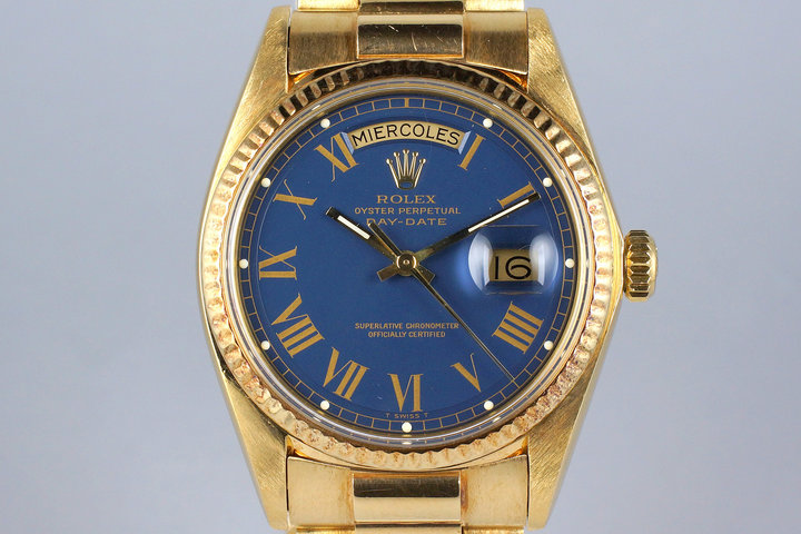 rolex day date buckley dial