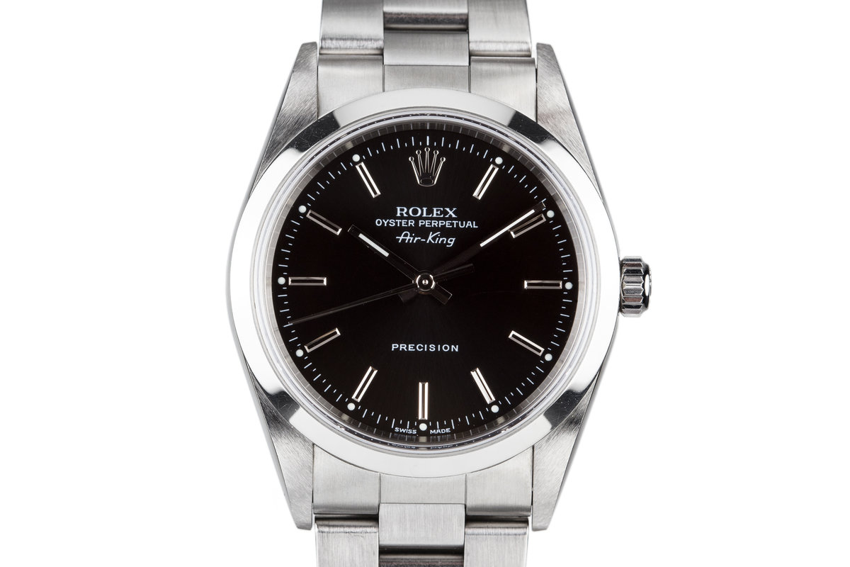 rolex air king 2000