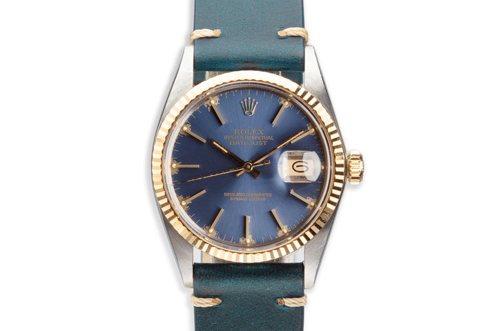 1984 Rolex Two-Tone DateJust 16013 Blue Dial photo