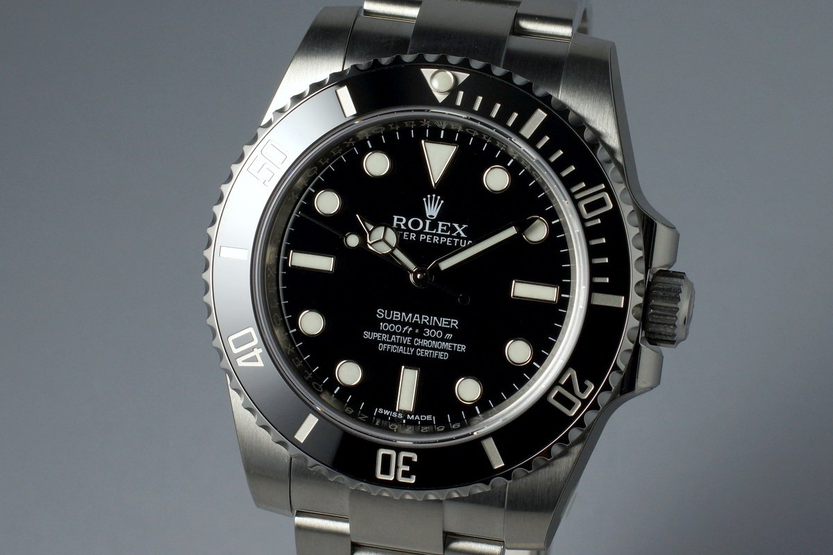 rolex submariner 2016 model