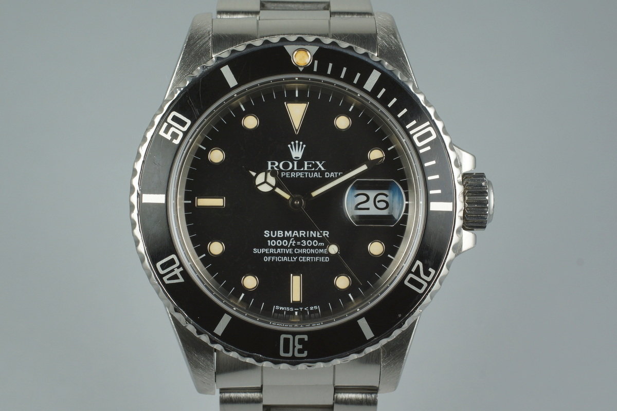 1988 rolex submariner