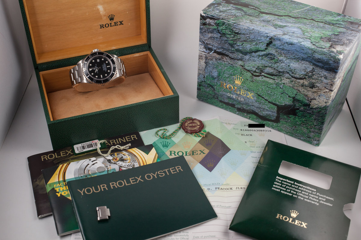rolex sea dweller 2003