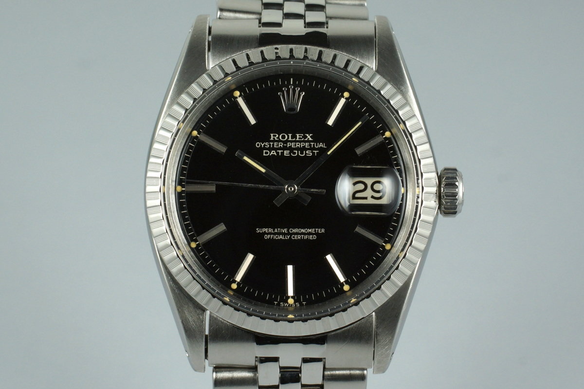 rolex 1603 black dial