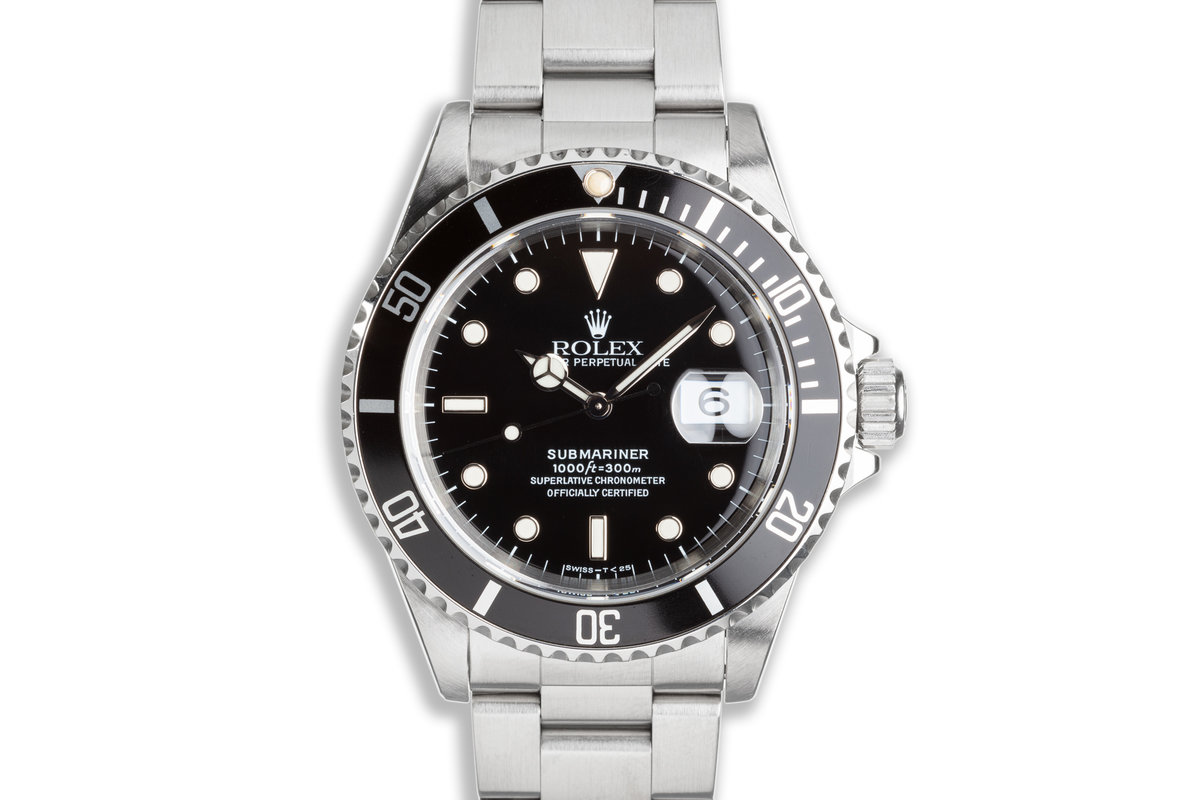 rolex submariner date 1996