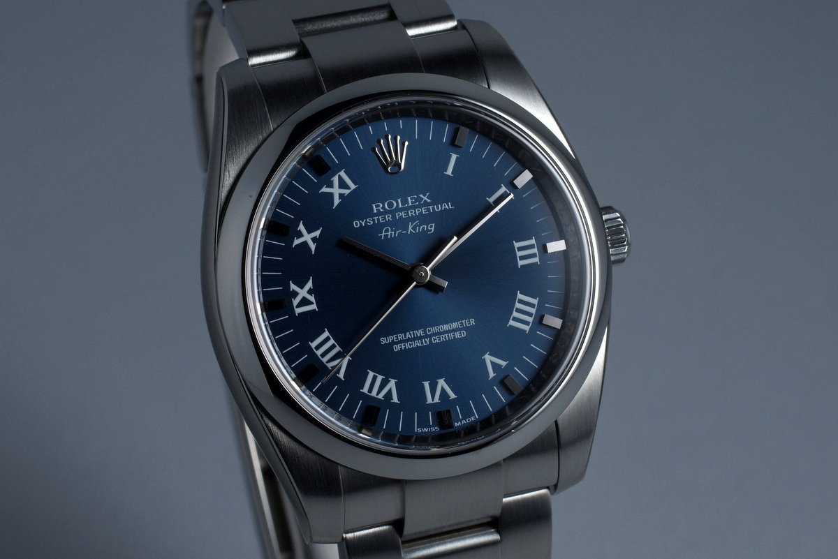 rolex 114200 blue