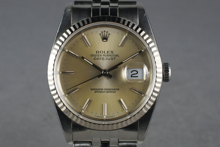 HQ Milton - 1988 Vintage Rolex DateJust Ref: 16234, Inventory #2698