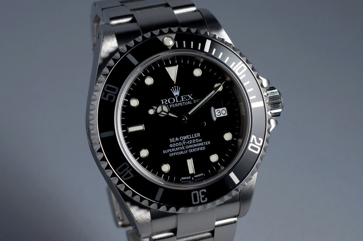 Rolex sea dweller 2002 Clearance