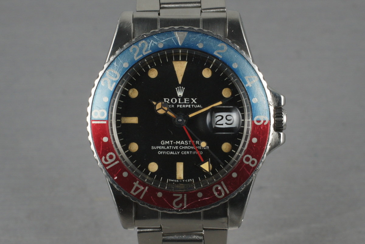 rolex gmt master reference 1675