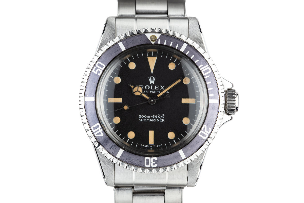 1967 Rolex Submariner 5513 with Meters First Dial photo, #0