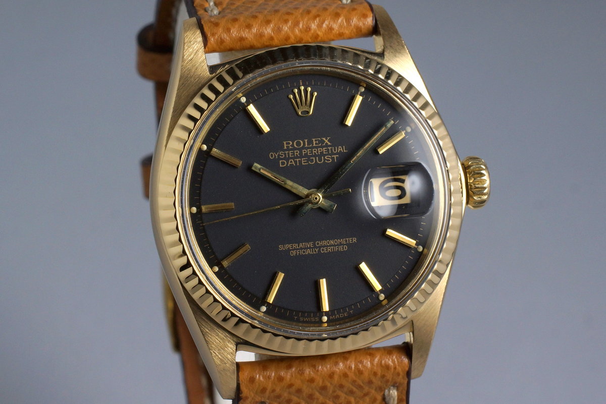 rolex 1601 gilt dial