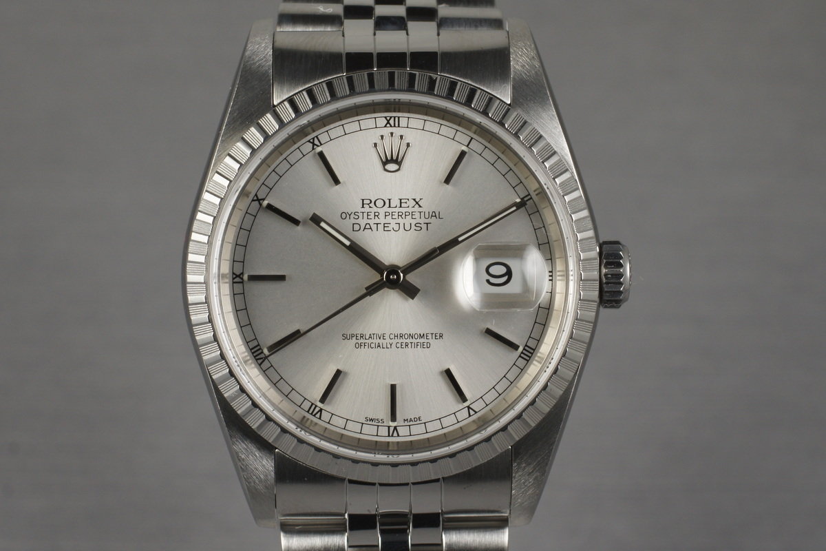 2003 Rolex DateJust 16220 with Box and 
