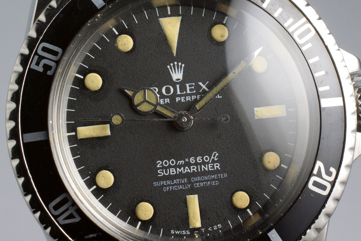 rolex 5512 meters first