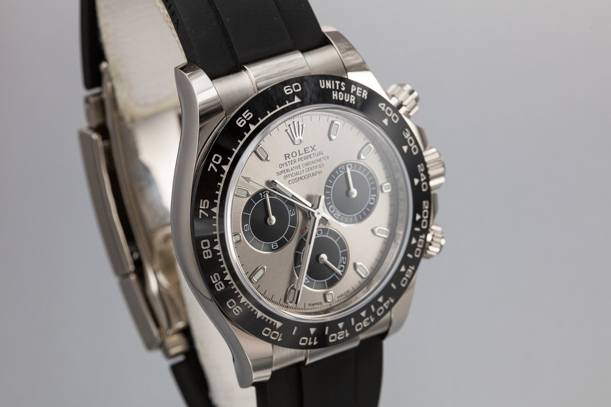 Rolex Cosmograph Daytona 116519LN White Gold Steel Dial *Brand-New* | Buy  pre-owned Rolex watch