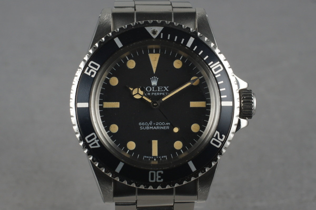 HQ Milton - 1969 Vintage Rolex Submariner 5513, Inventory #2424