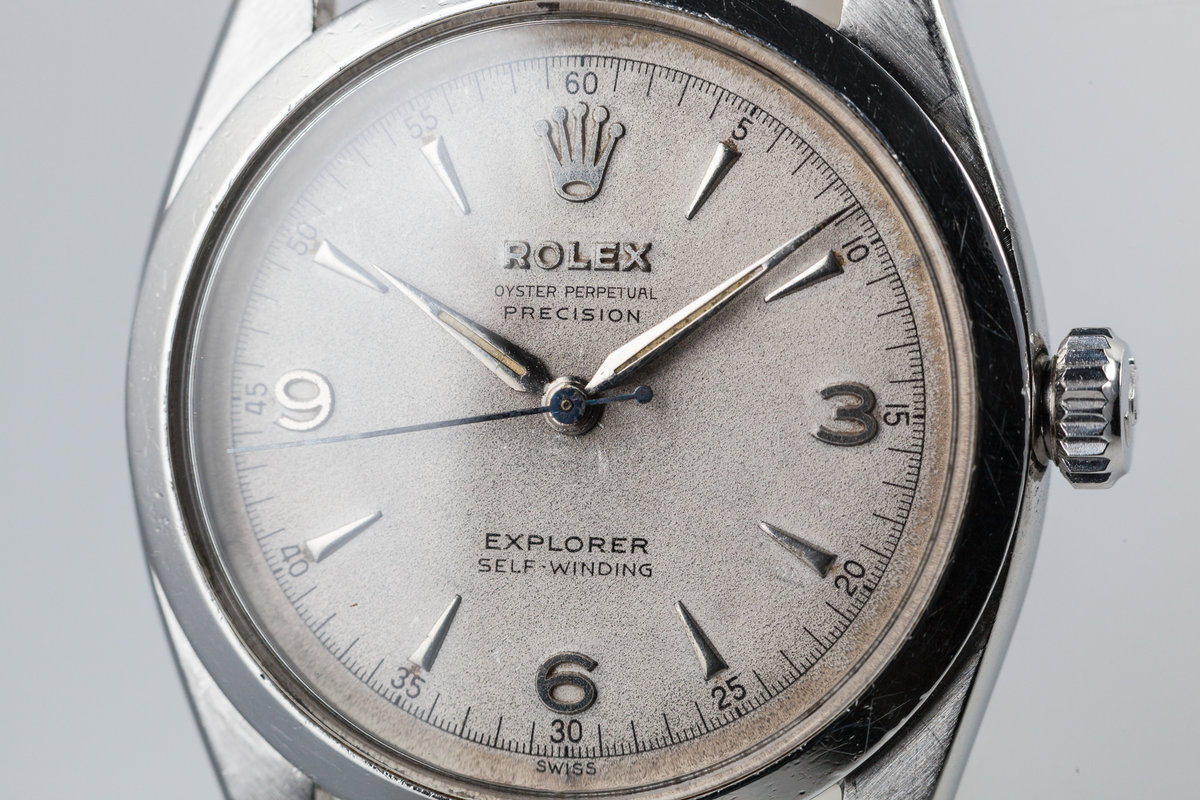 rolex oyster perpetual explorer dial