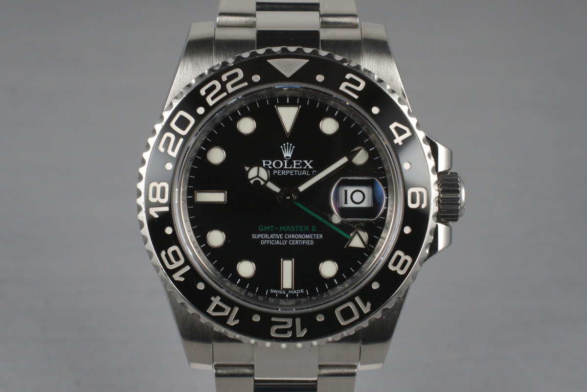 2011 rolex gmt master ii