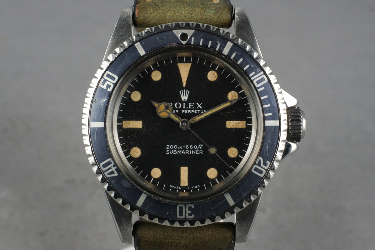 HQ Milton - 1967 Vintage Rolex Submariner 5513, Inventory #2695