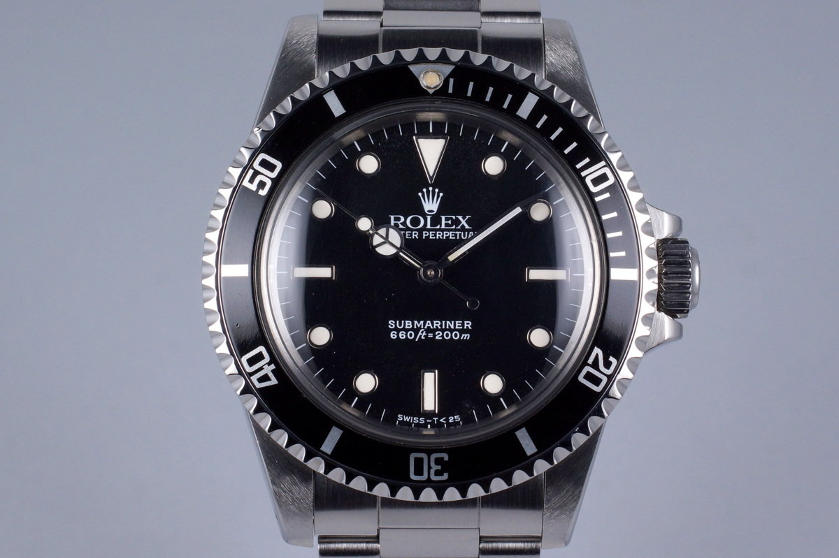 HQ Milton - 1988 Vintage Rolex Submariner 5513, Inventory #5723