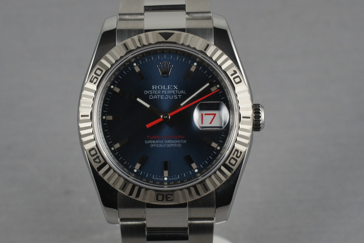 rolex oyster perpetual date red and blue