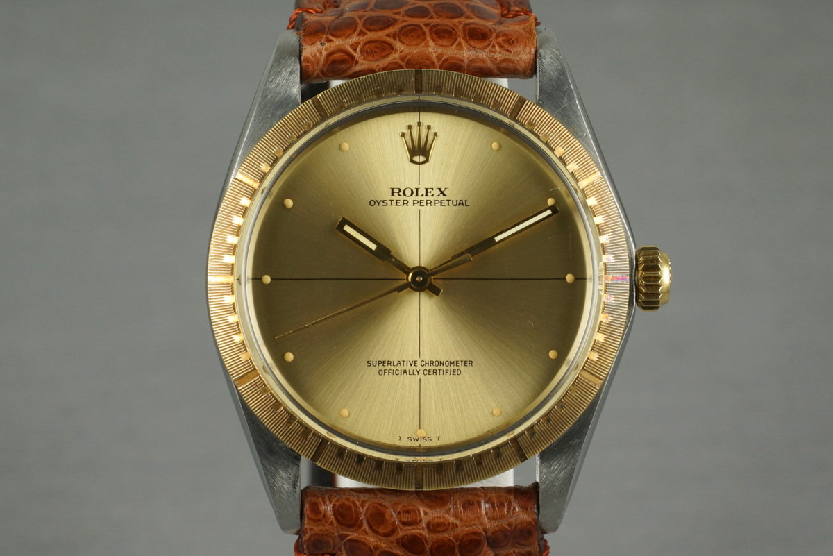 HQ Milton , 1969 Vintage Rolex Two Tone Oyster Perpetual