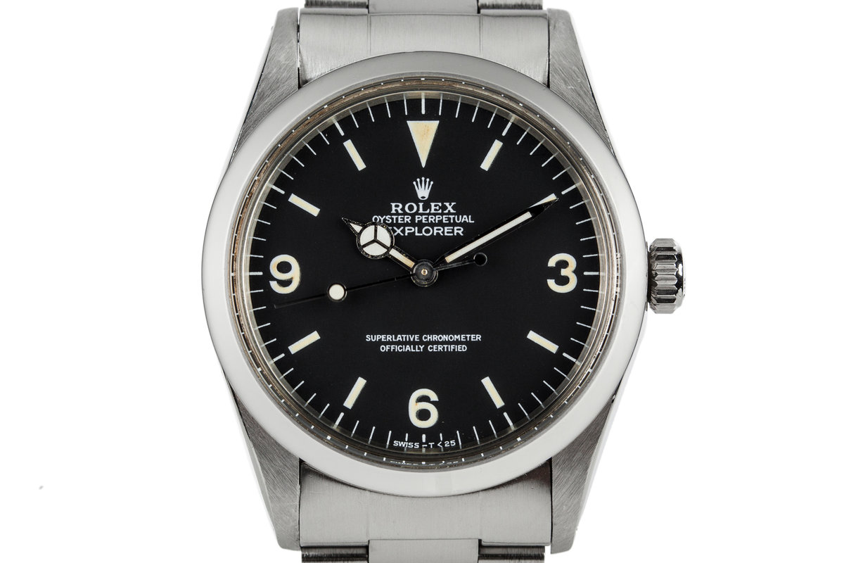 Hq Milton 1981 Vintage Rolex Explorer 1016 Inventory 9618