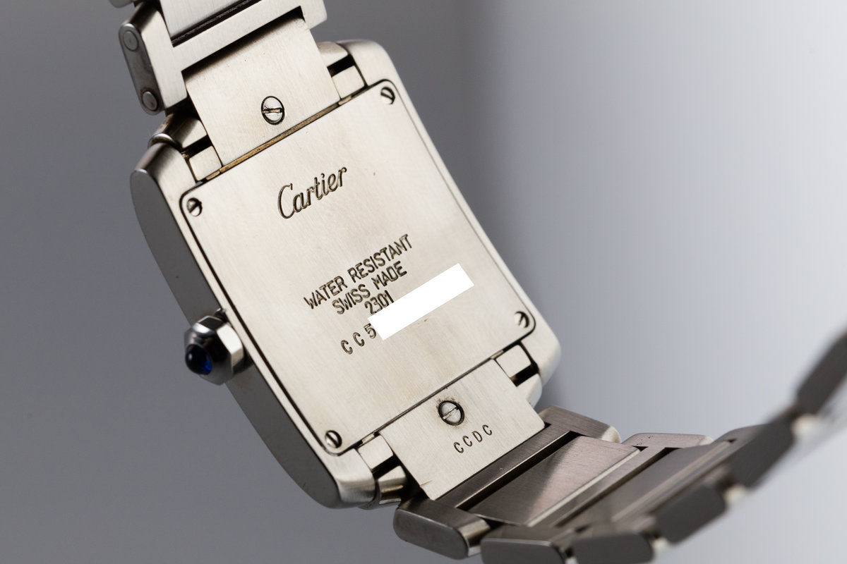 cartier 2301 with date