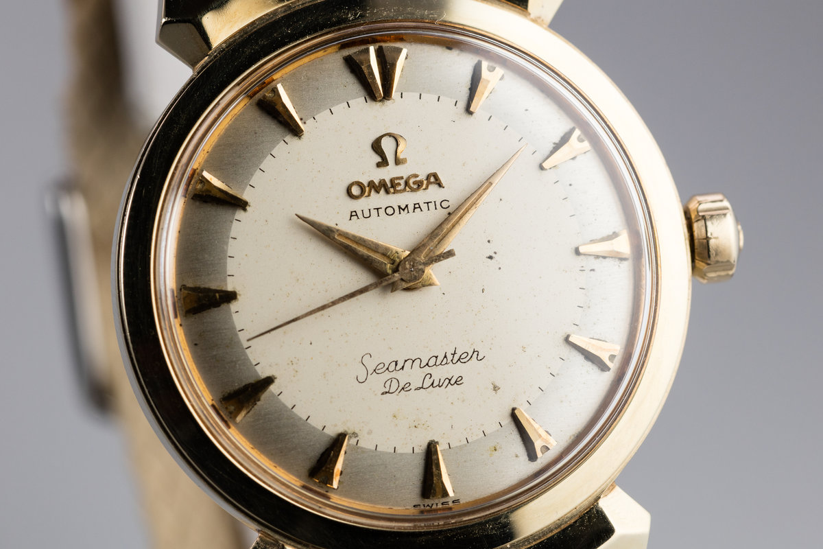 HQ Milton - Vintage Omega 14K YG Seamaster De Luxe GX6565, Inventory #A861
