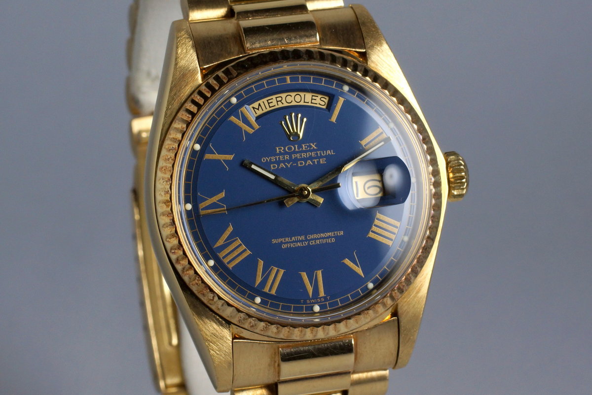 rolex day date buckley dial