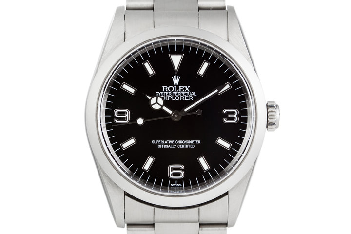 rolex explorer swiss only