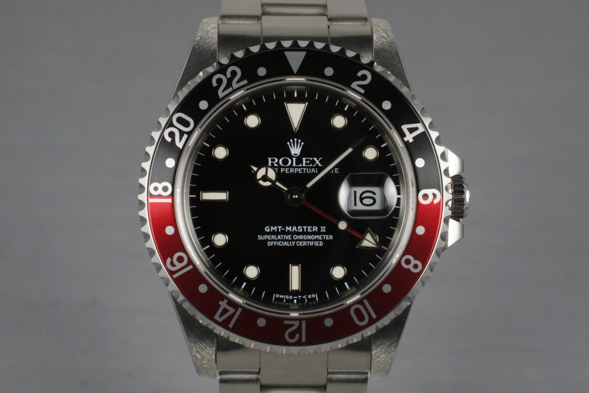 HQ Milton - 1994 Rolex GMT II 16710 with Box and Papers, Inventory #4023