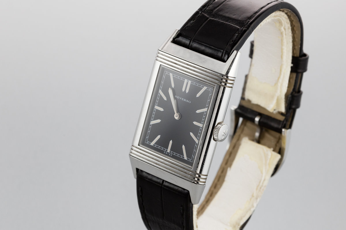 jaeger lecoultre reverso black dial