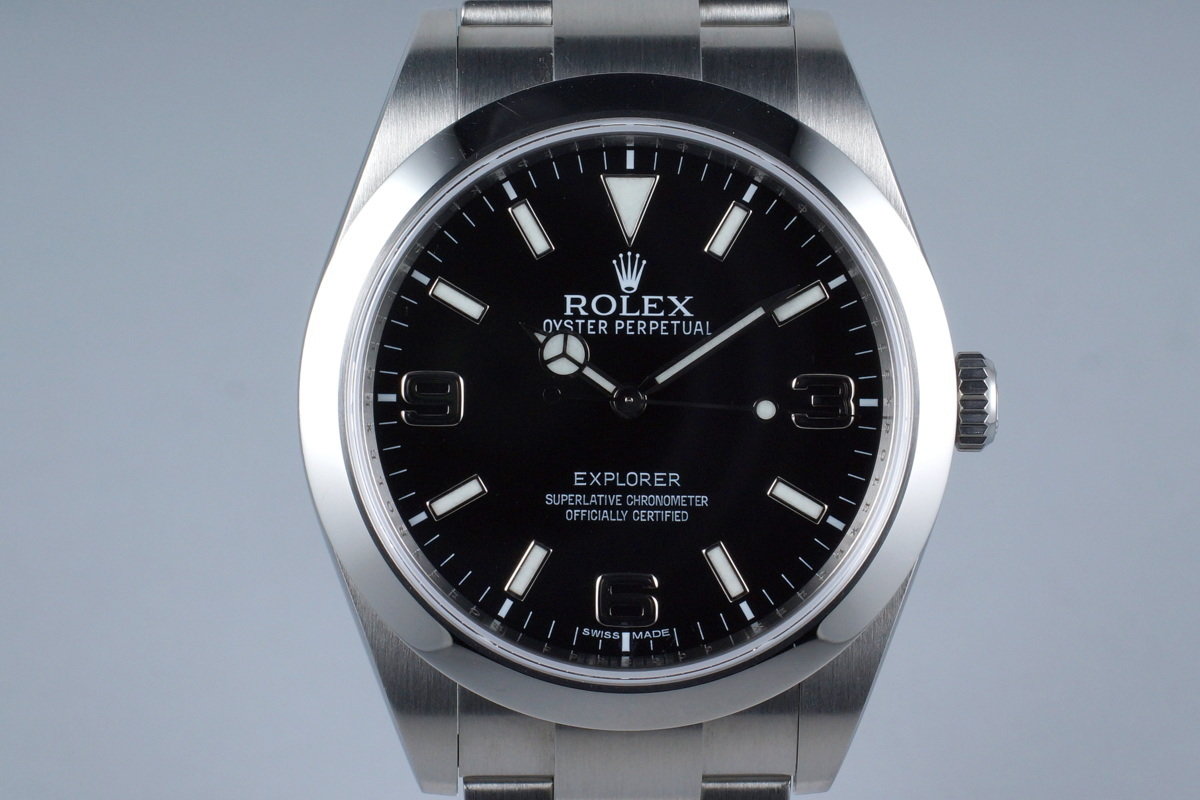 HQ Milton - 2010 Rolex Explorer 214270, Inventory #6184